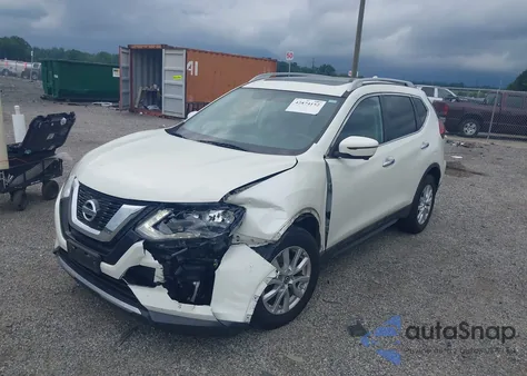2017 Nissan Rogue Sv из США, поврежденный, VIN 5N1AT2MV9HC748183